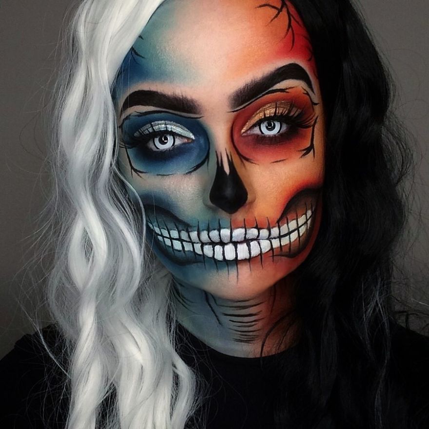 Artist Uses His Face As A Canvas To Paint Our Pop Culture