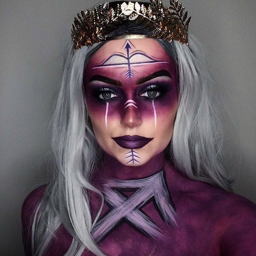 Artist Uses His Face As A Canvas To Paint Our Pop Culture