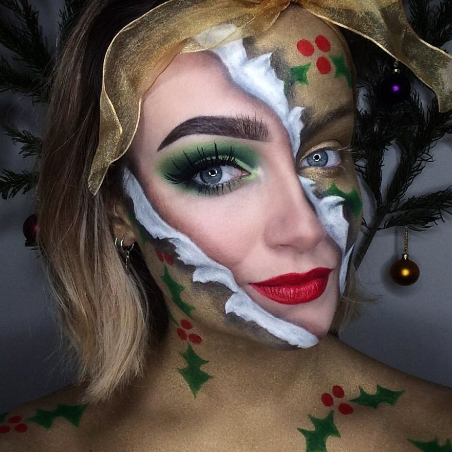 Artist Uses His Face As A Canvas To Paint Our Pop Culture