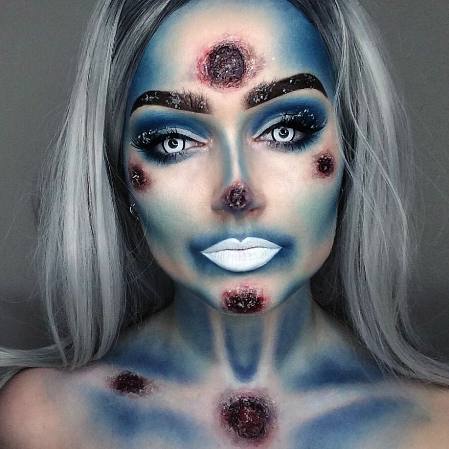 Artist Uses His Face As A Canvas To Paint Our Pop Culture