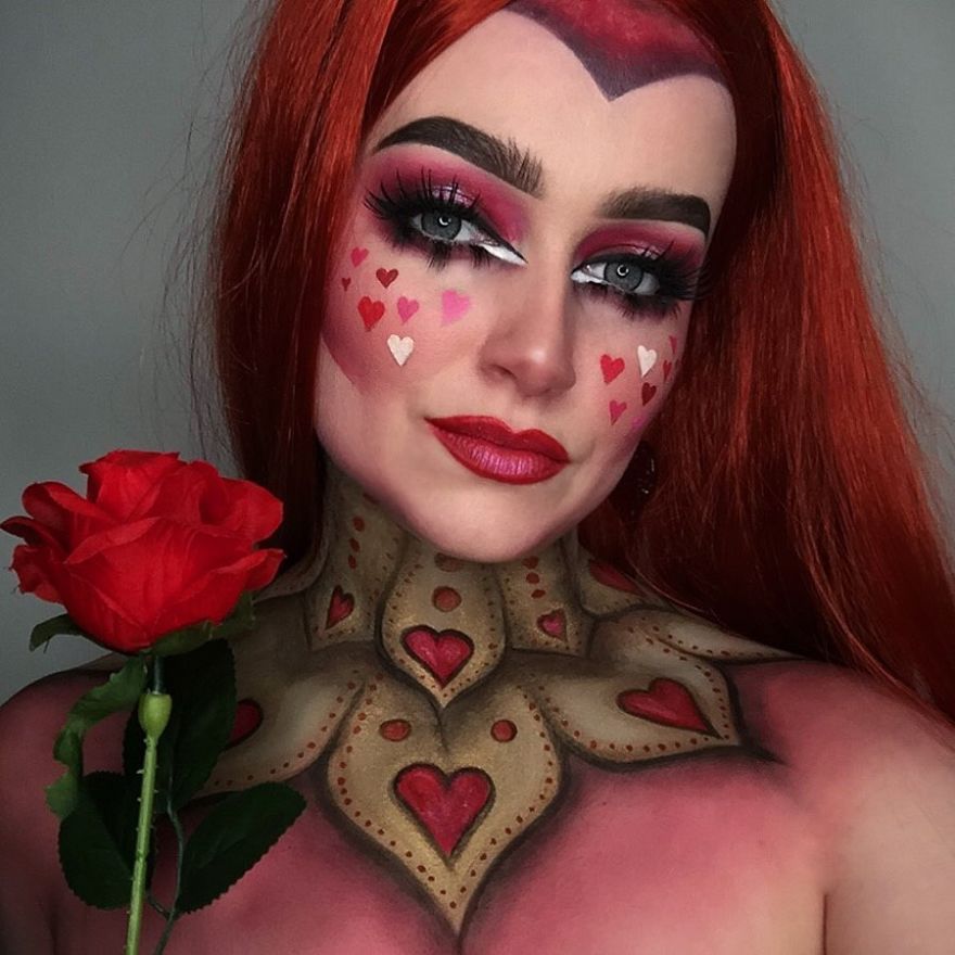 Artist Uses His Face As A Canvas To Paint Our Pop Culture