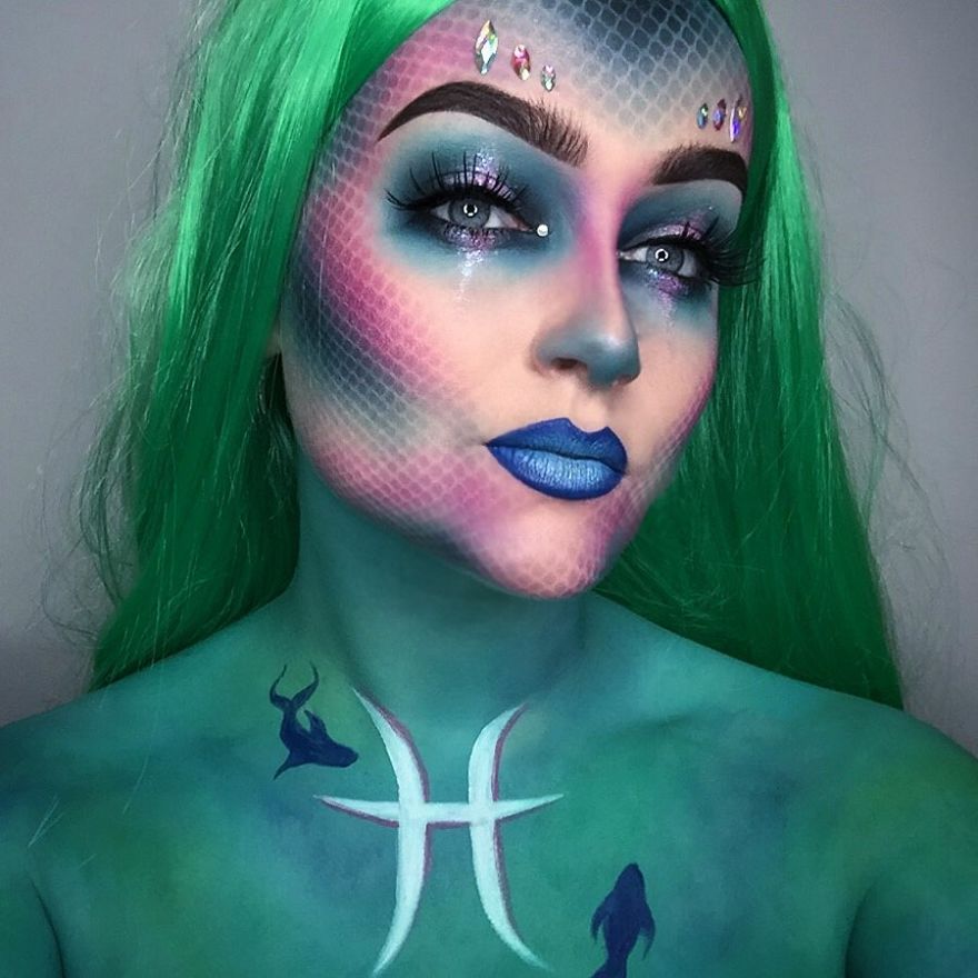 Artist Uses His Face As A Canvas To Paint Our Pop Culture