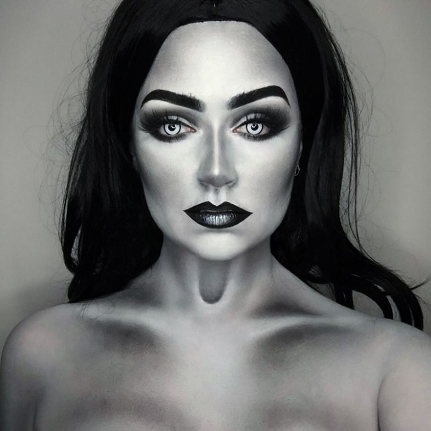 Artist Uses His Face As A Canvas To Paint Our Pop Culture