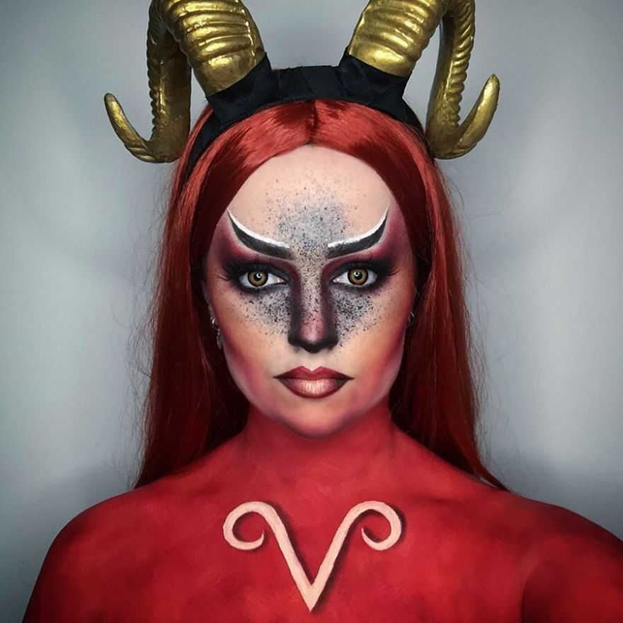 Artist Uses His Face As A Canvas To Paint Our Pop Culture