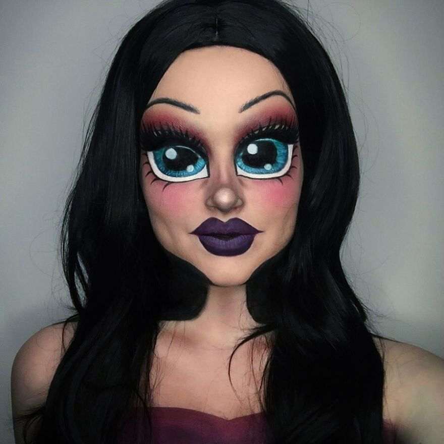 Artist Uses His Face As A Canvas To Paint Our Pop Culture