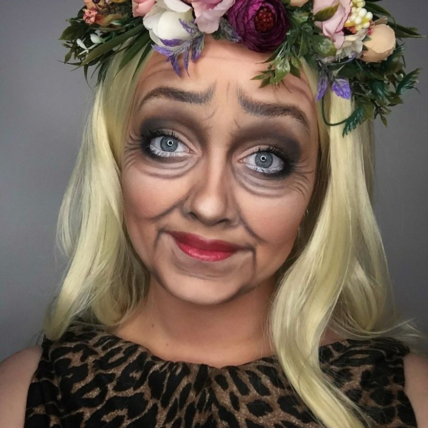 Artist Uses His Face As A Canvas To Paint Our Pop Culture