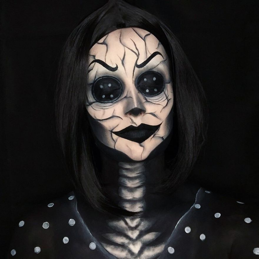 Artist Uses His Face As A Canvas To Paint Our Pop Culture