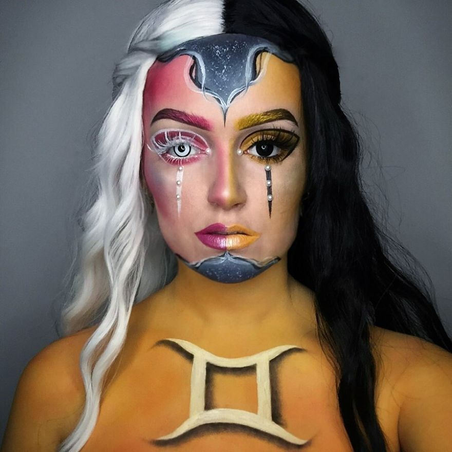 Artist Uses His Face As A Canvas To Paint Our Pop Culture