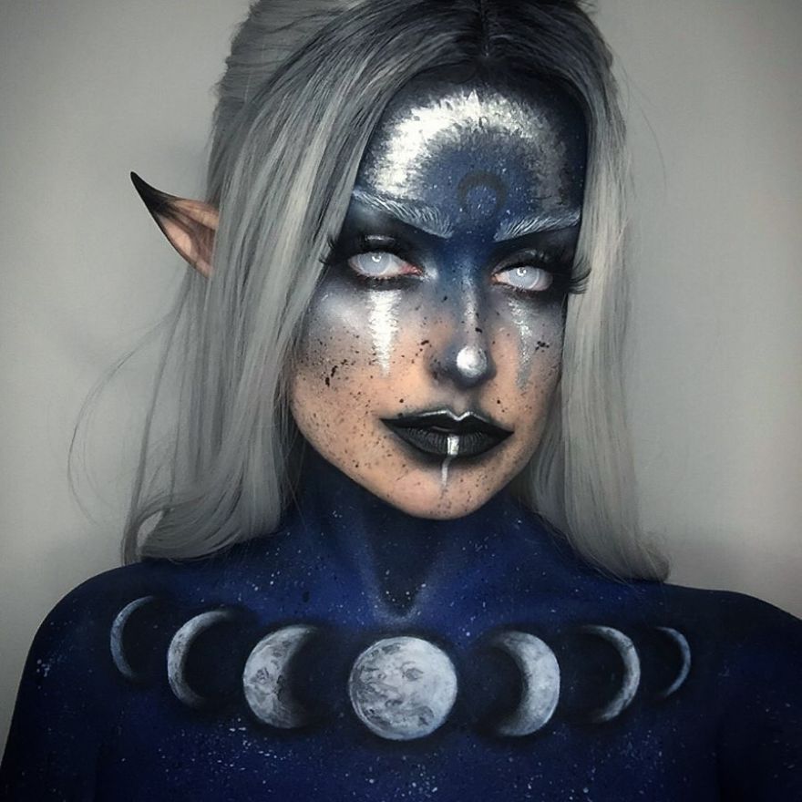 Artist Uses His Face As A Canvas To Paint Our Pop Culture