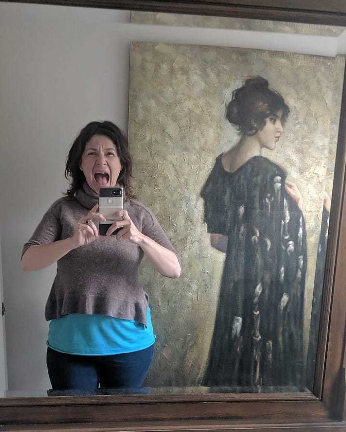 So This Was My Favorite Oversized, Tunic Length Sweater That Got Washed And Dried And Now I Feel Like I'm In The Movie "Big"