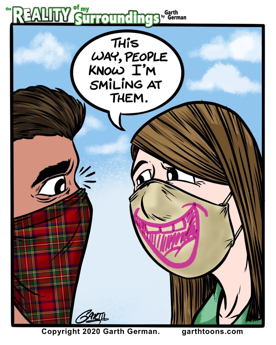 Smiling On The Outside