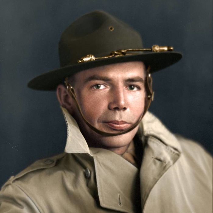 A Soldier, Carmel, 1943 - By Johan Hagemeyer