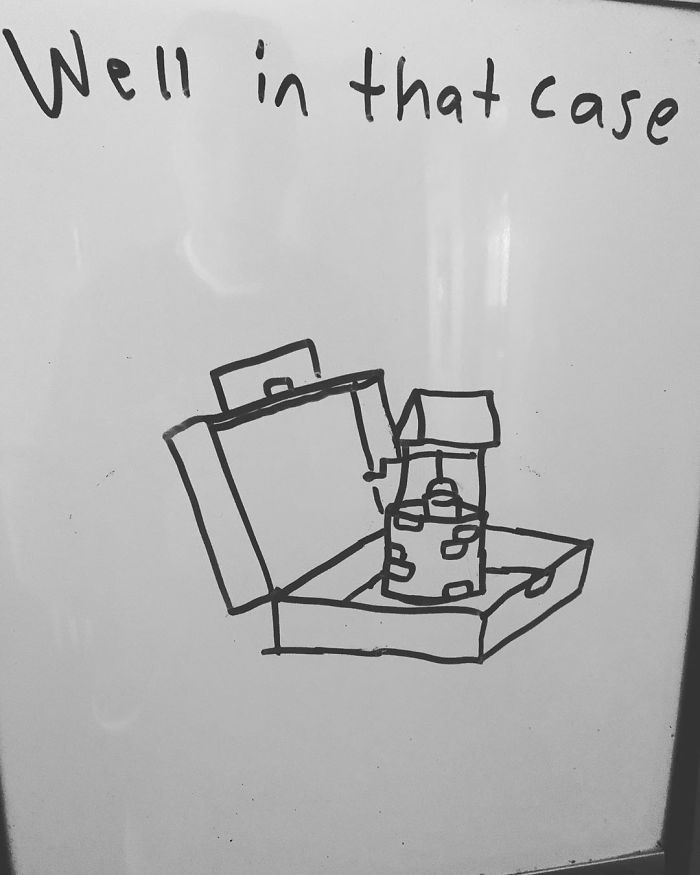 14-Year-Old-Draws-Comics-On-Whiteboard-Jakes-Door