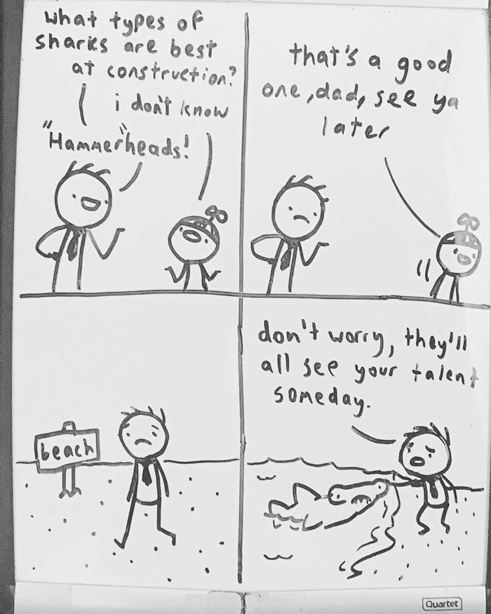 14-Year-Old-Draws-Comics-On-Whiteboard-Jakes-Door