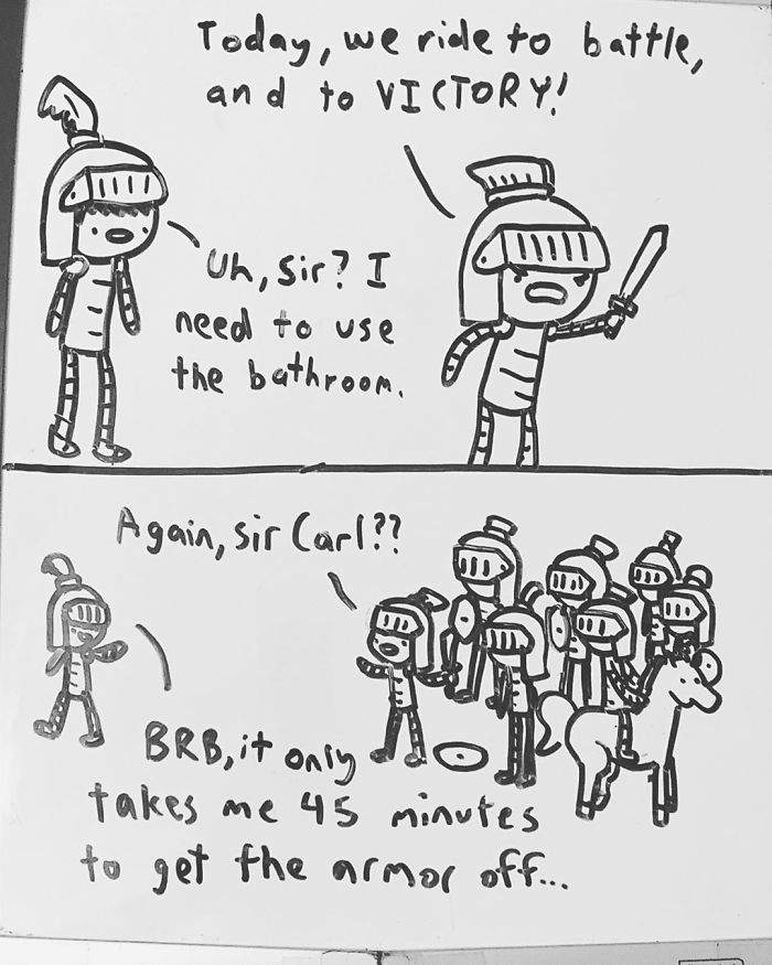 14-Year-Old-Draws-Comics-On-Whiteboard-Jakes-Door