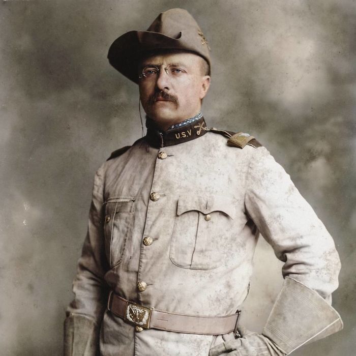 Theodore Roosevelt In His Rough Riders Uniform, Unknown Date