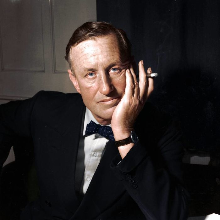 Ian Fleming - Author Of The James Bond Novels, And A Naval Intelligence Officer During The Second World War