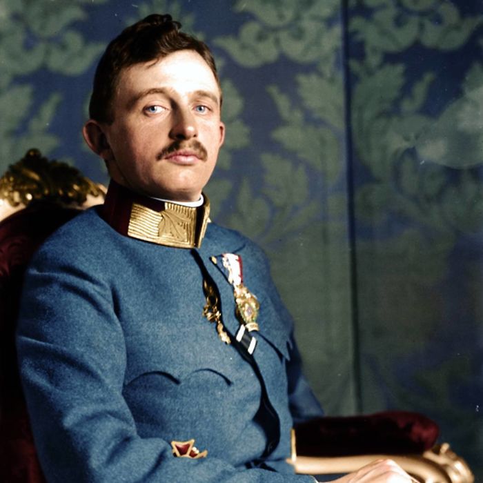 Charles I Of Austria And The Iv Of Hungary. He Was The Last Ruler Of The Austro-Hungarian Empire, And The Last King Of Hungary; Seen Here In Uniform.