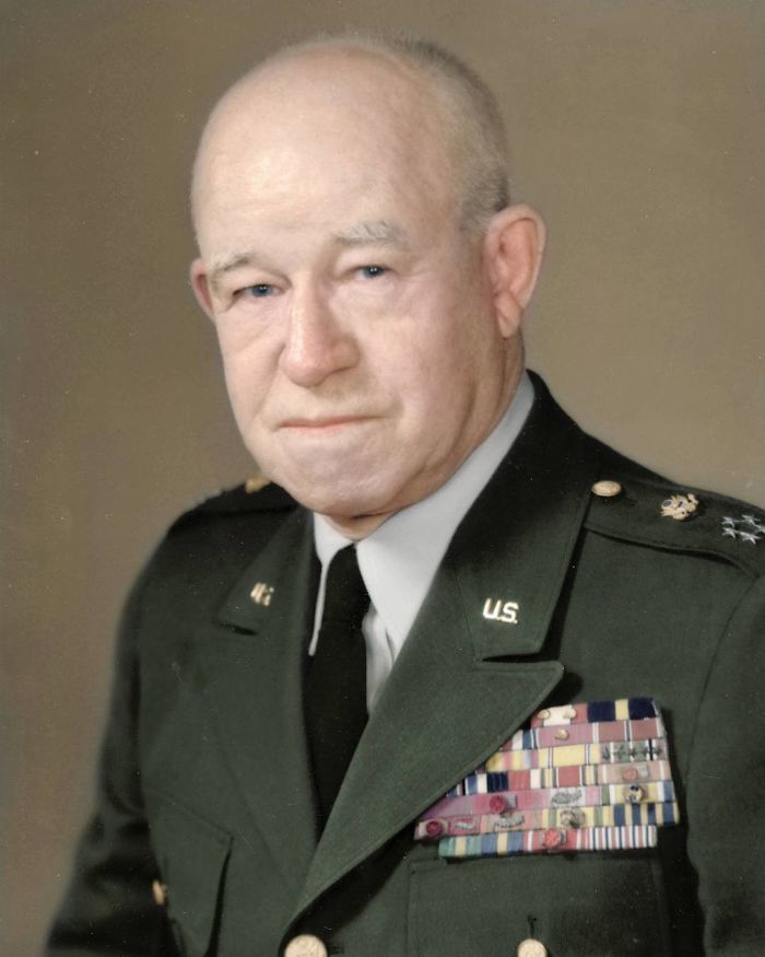 General Of The Army, Omar Bradley, Displaying His Very Rare 5-Star Rank