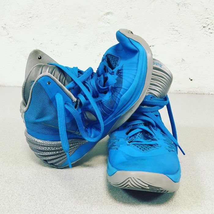 Thought It Would Be A Great Idea To Wash My Dodgeball Shoes