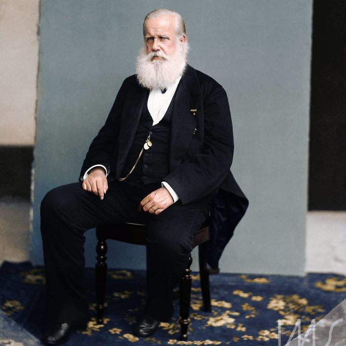 Dom Pedro II, The Last Emperor Of Brazil, Ca. 1885