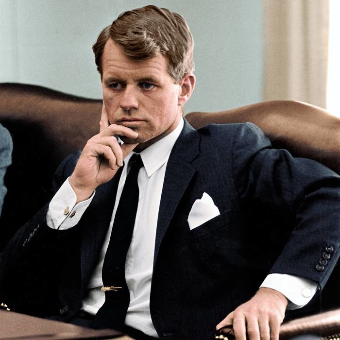 Attorney General Robert F. Kennedy Serving Under The Johnson Administration, Shortly After The Assassination Of President John F. Kennedy, His Brother - 1964