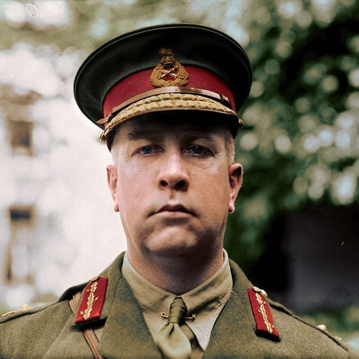 General Sir Arthur Currie, Who Commanded The 1st Canadian Division At Vimy Ridge, On Apr 9 1917