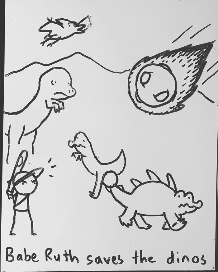 14-Year-Old-Draws-Comics-On-Whiteboard-Jakes-Door