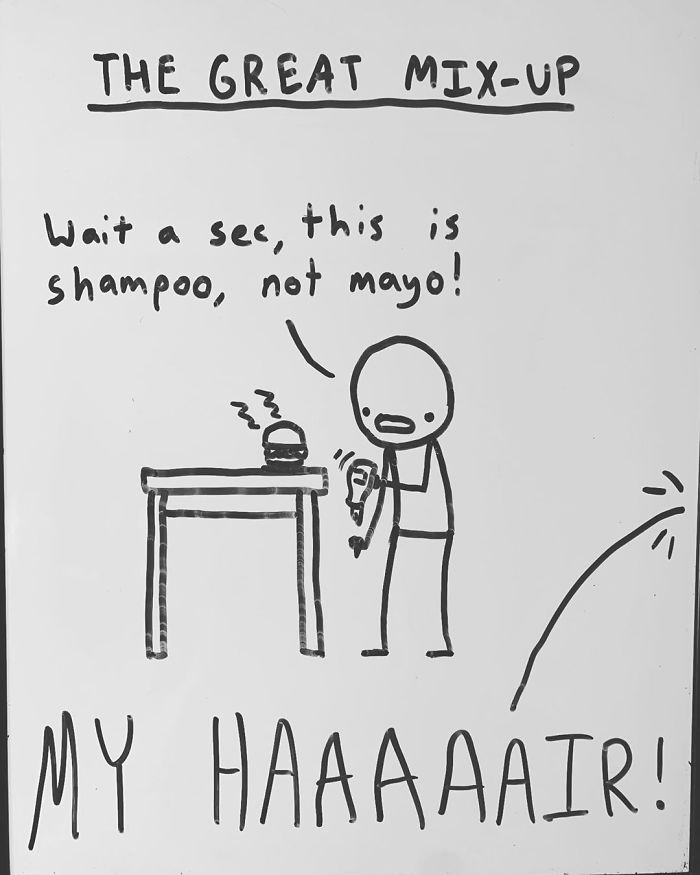 14-Year-Old-Draws-Comics-On-Whiteboard-Jakes-Door