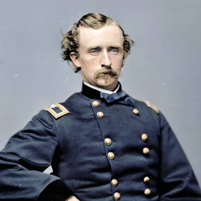 Major (Pictured As Brigadier) General George Armstrong Custer
