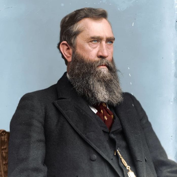 1st Lieutenant Joseph Abbott Of The 12th Regiment, Texas Cavalry. Abbott Later Became A Politician In Texas