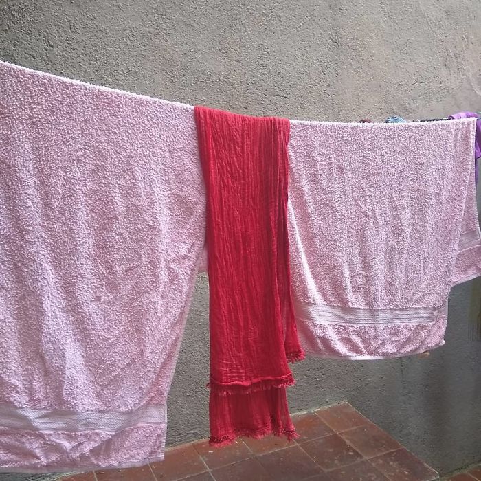 Well It Finally Happened. I Fell For The Whole Load Of Whites With One Red Thing, Just Like Rachel. It Can Happen To Anyone, Anytime, Anywhere