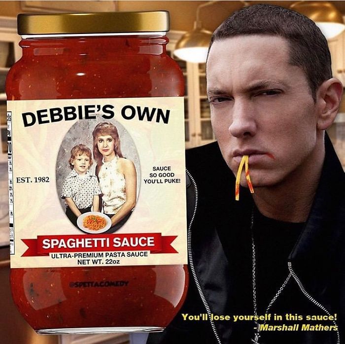 It’s All Over His Sweater Already 