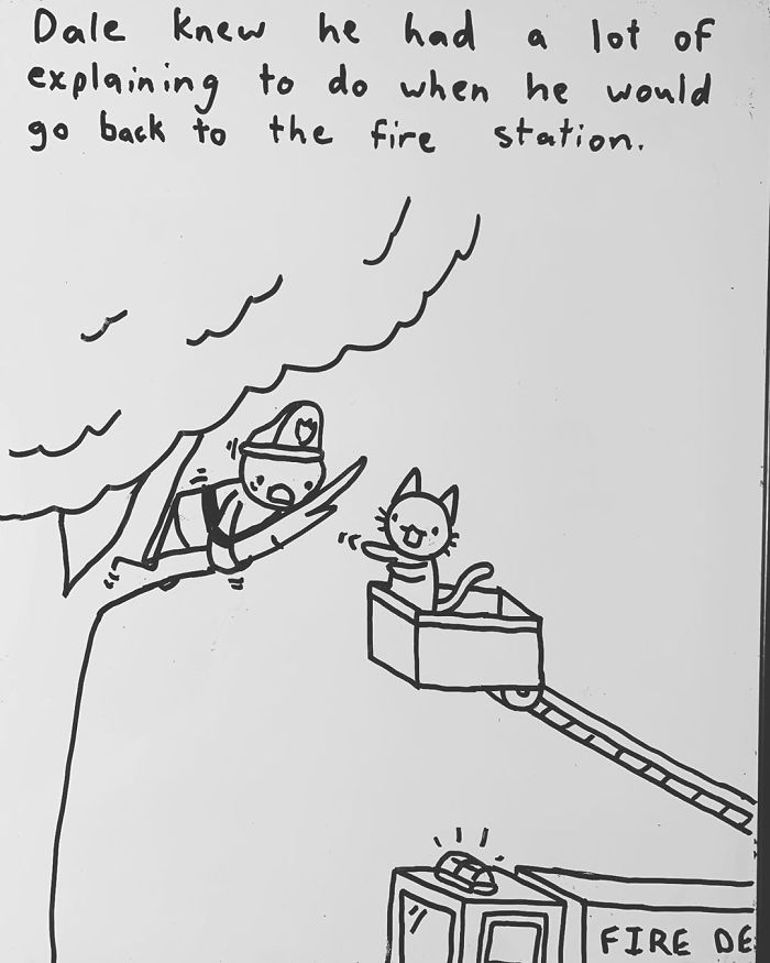 14-Year-Old-Draws-Comics-On-Whiteboard-Jakes-Door