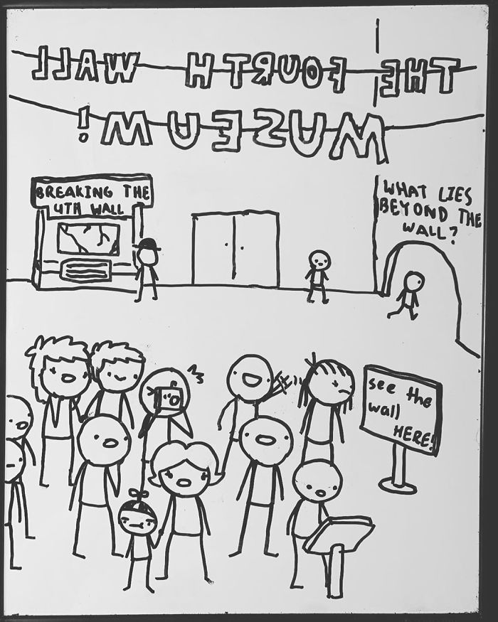 14-Year-Old-Draws-Comics-On-Whiteboard-Jakes-Door