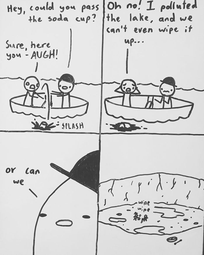 14-Year-Old-Draws-Comics-On-Whiteboard-Jakes-Door