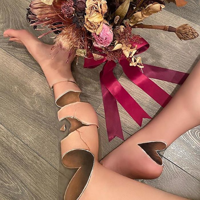 Chinese Artist Paints Food Impressively On Her Body