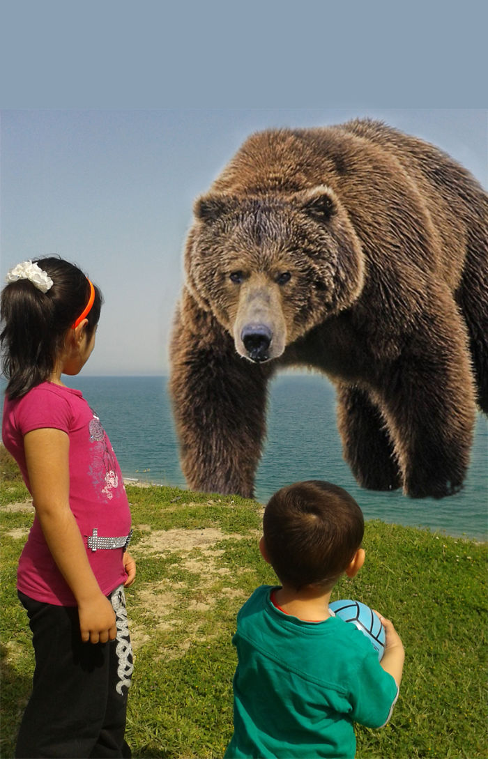 Digital-Art-Contest-Oversized-Animals-Designcrowd