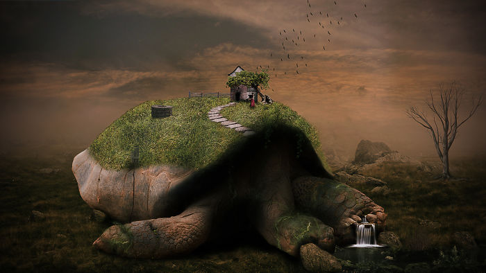 Digital-Art-Contest-Oversized-Animals-Designcrowd