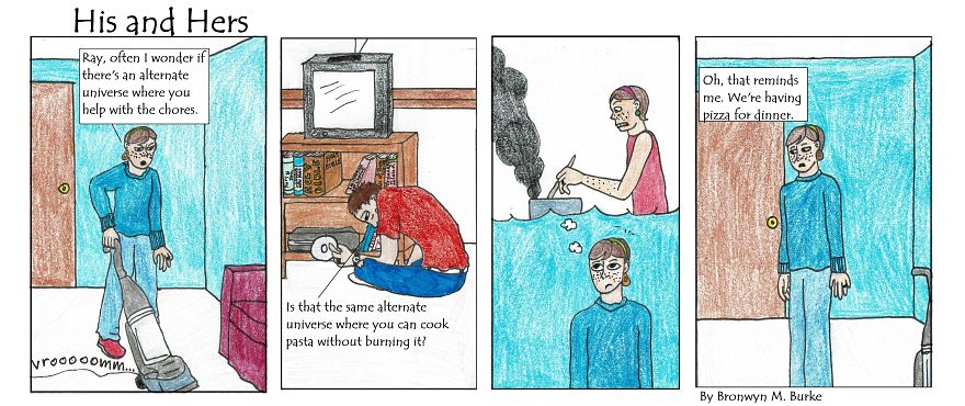 Cooking Dinner (Nah, Let's Order Delivery)