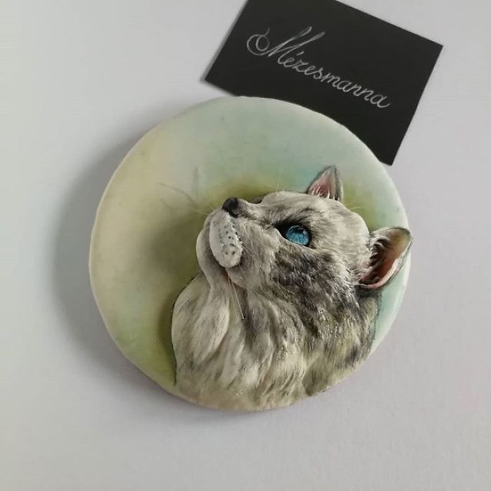 Hungarian Chef Turns Cookies Into Works Of Art; And Your Pet Can Be Honored In One Of Them