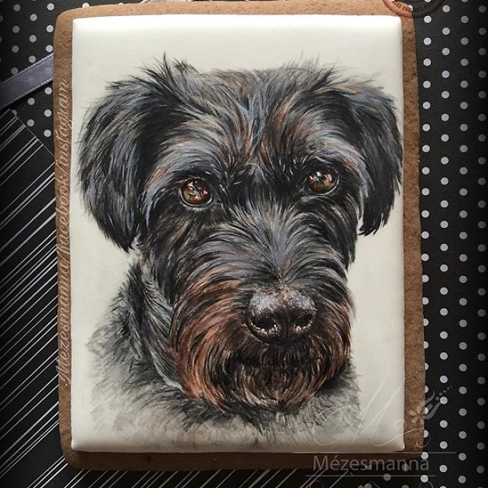 Hungarian Chef Turns Cookies Into Works Of Art; And Your Pet Can Be Honored In One Of Them