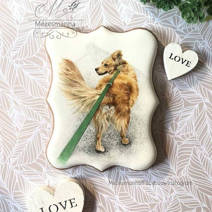 Hungarian Chef Turns Cookies Into Works Of Art; And Your Pet Can Be Honored In One Of Them