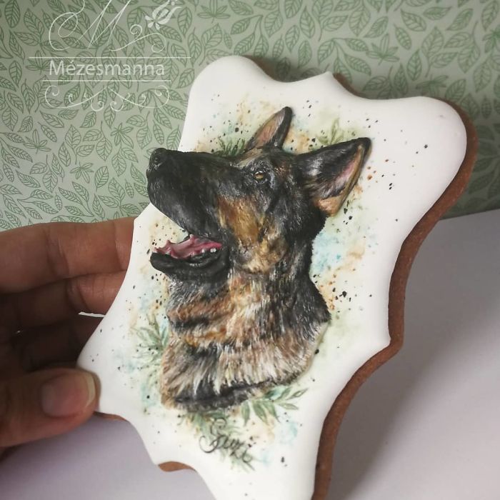 Hungarian Chef Turns Cookies Into Works Of Art; And Your Pet Can Be Honored In One Of Them