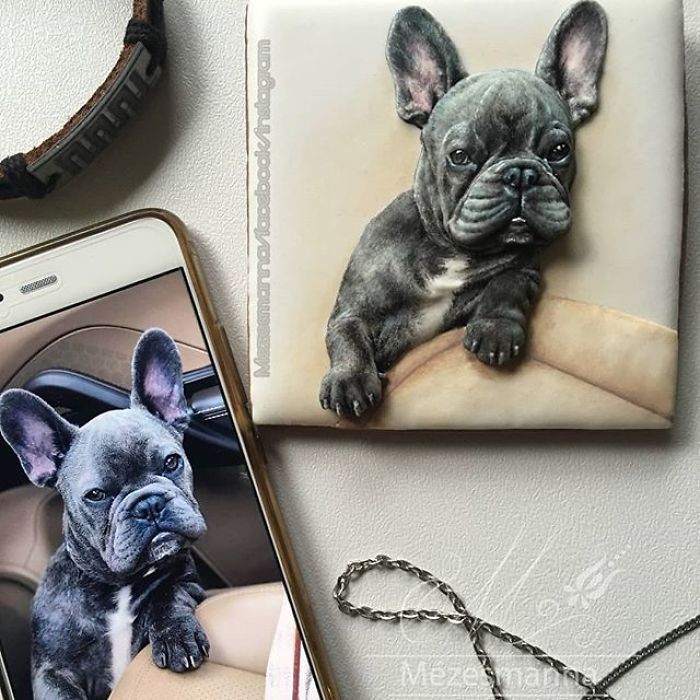 Hungarian Chef Turns Cookies Into Works Of Art; And Your Pet Can Be Honored In One Of Them