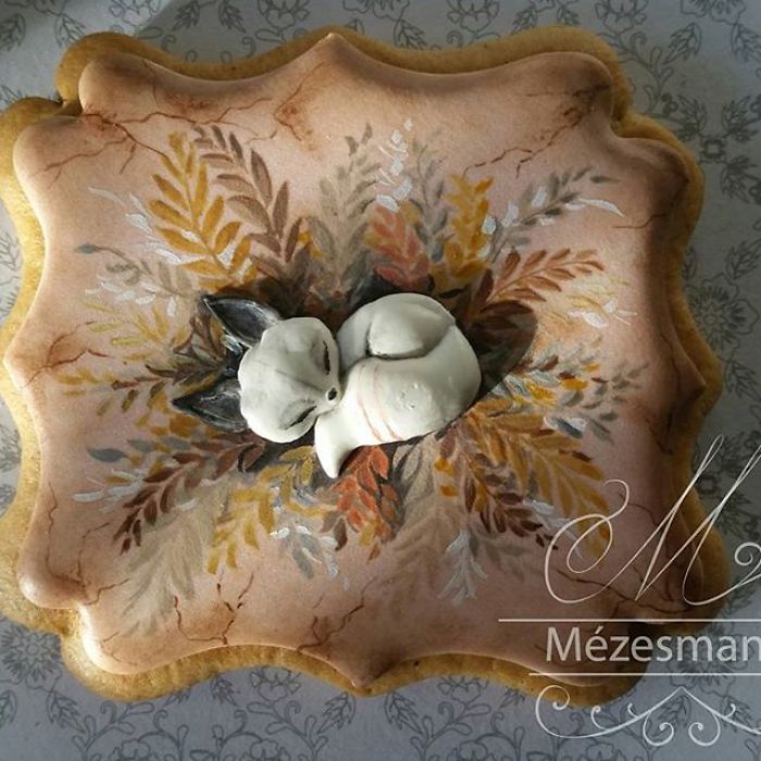 Hungarian Chef Turns Cookies Into Works Of Art; And Your Pet Can Be Honored In One Of Them