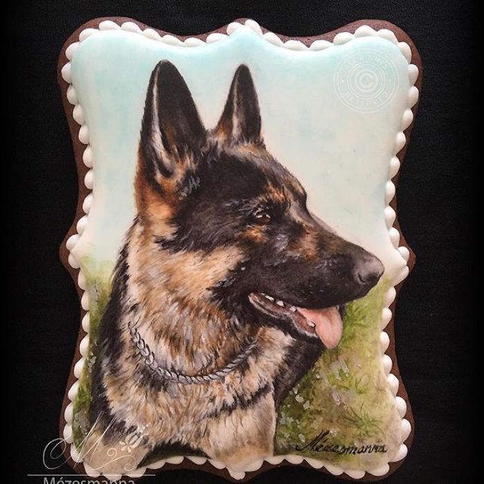 Hungarian Chef Turns Cookies Into Works Of Art; And Your Pet Can Be Honored In One Of Them