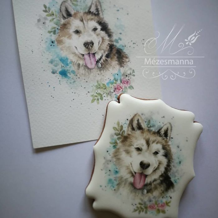 Hungarian Chef Turns Cookies Into Works Of Art; And Your Pet Can Be Honored In One Of Them