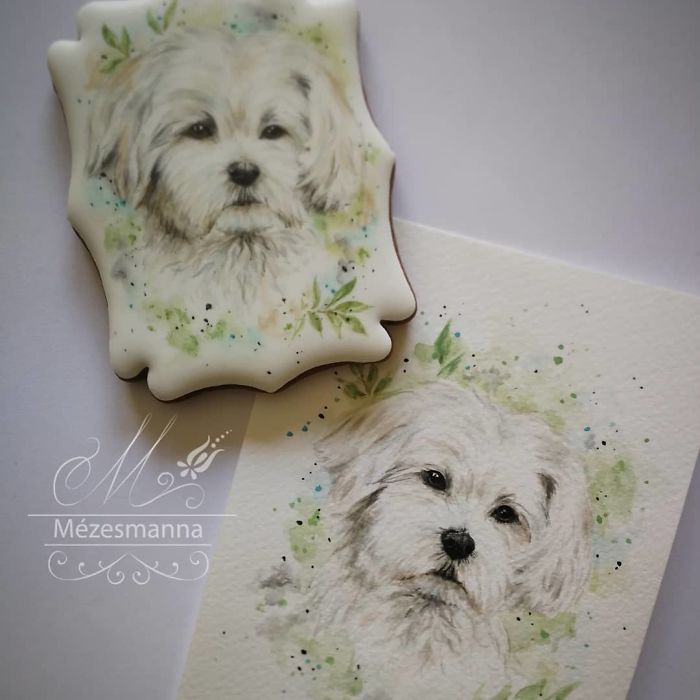 Hungarian Chef Turns Cookies Into Works Of Art; And Your Pet Can Be Honored In One Of Them