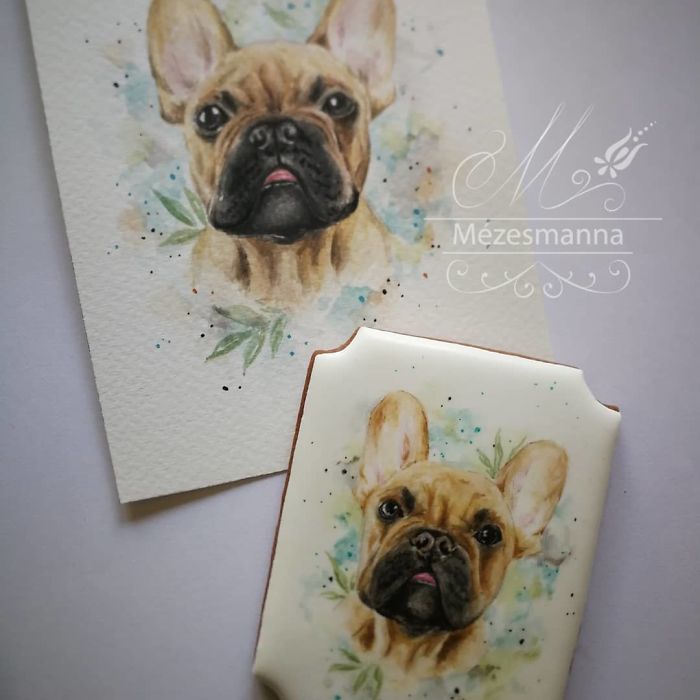 Hungarian Chef Turns Cookies Into Works Of Art; And Your Pet Can Be Honored In One Of Them